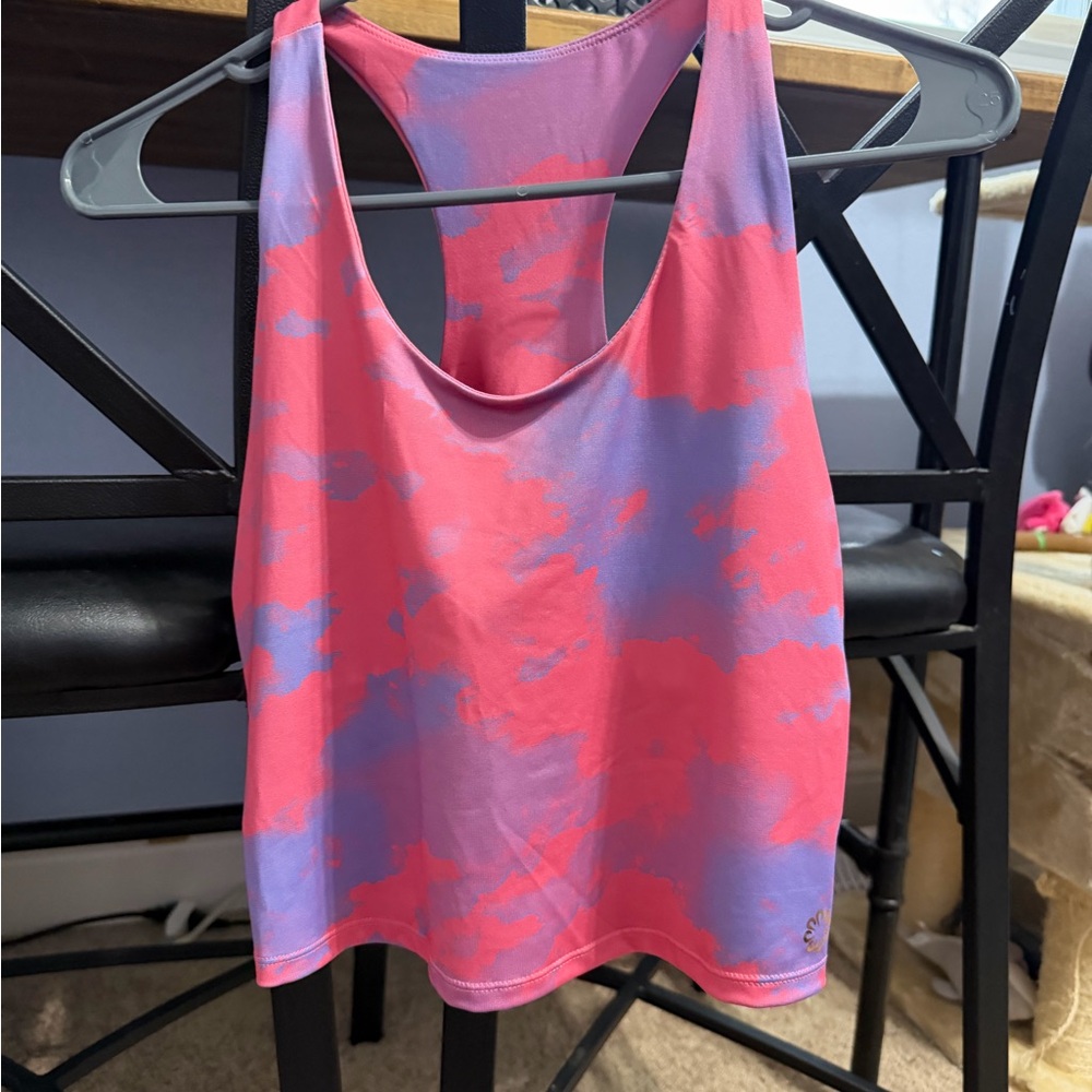 Pro Player Pink and Purple Camo Tank Top